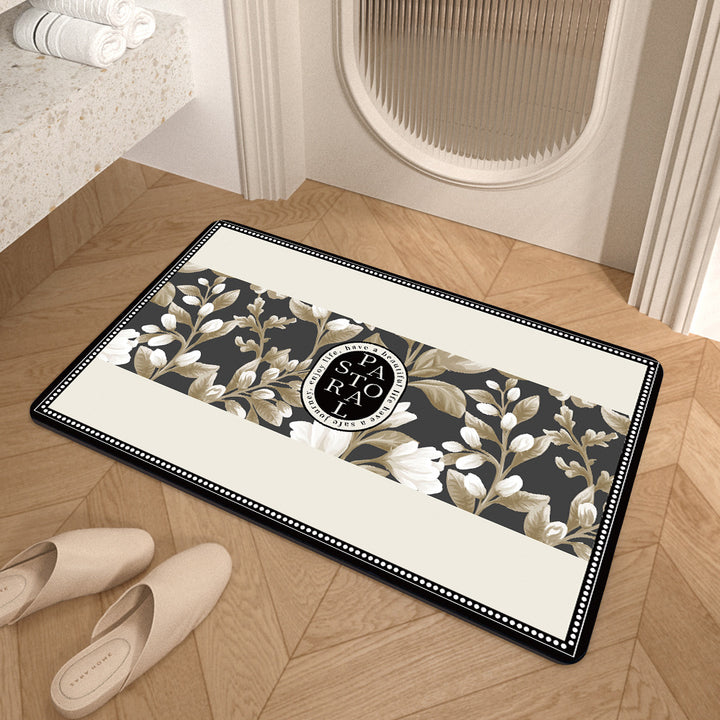 Decorative Motivational Bath Mat Bowlift