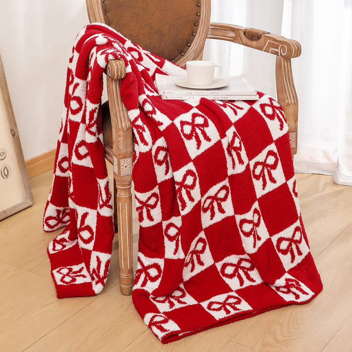 Cozy Decorative Knit Blanket