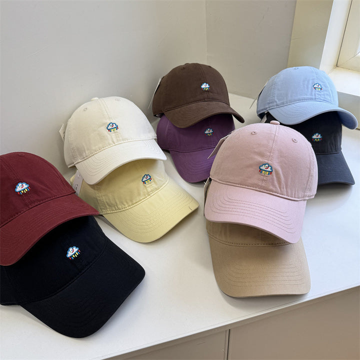 Women's Embroidered Cotton Dad Hat Bowlift