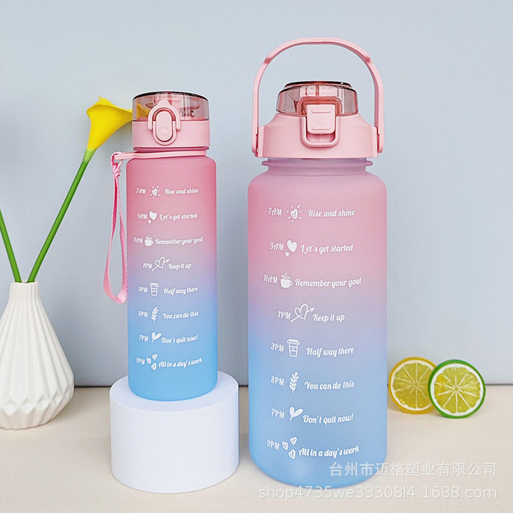 Women's Motivation Water Bottle Bowlift
