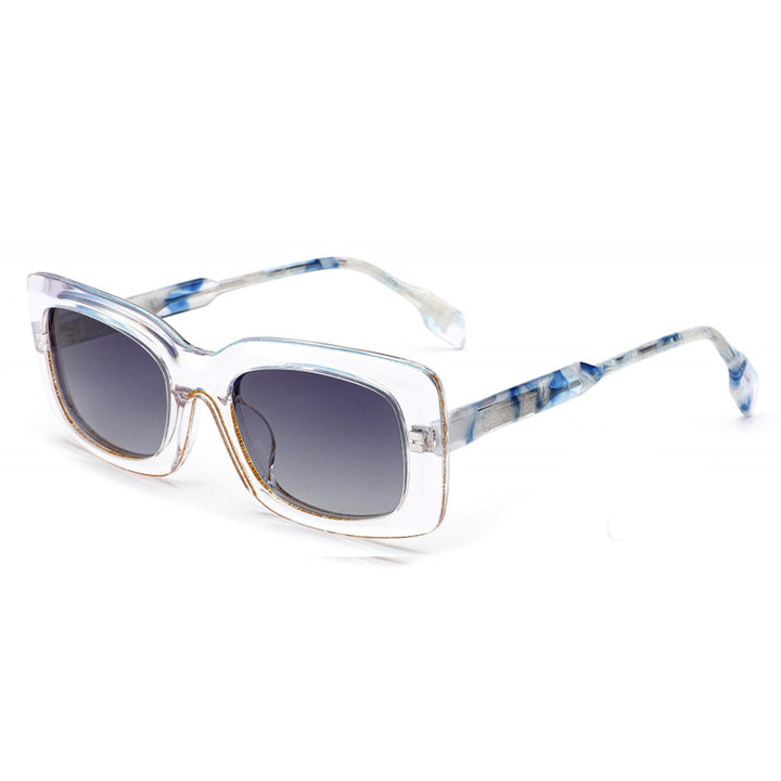 Ladies fashionable square sunglasses with unique frame Bowlift