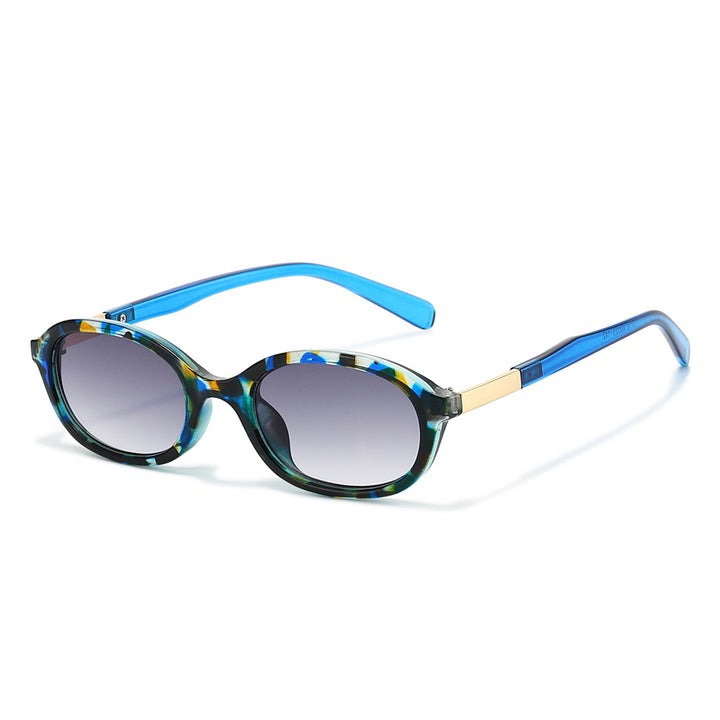 Elegant Vintage Oval Frame Sunglasses Bowlift