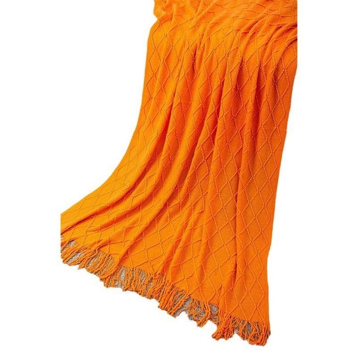 Cozy Knitted Throw
