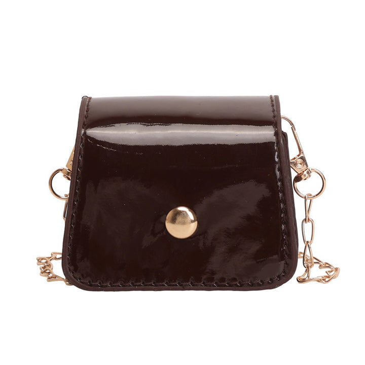 WoChic Patent Leather Crossbody Bag Bowlift