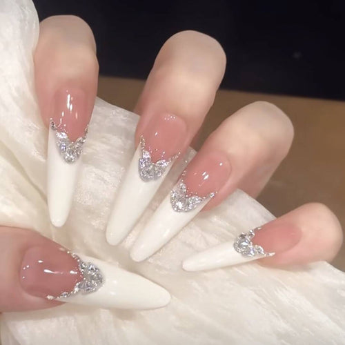 Glamorous Stiletto Press-On Nail Set Bowlift