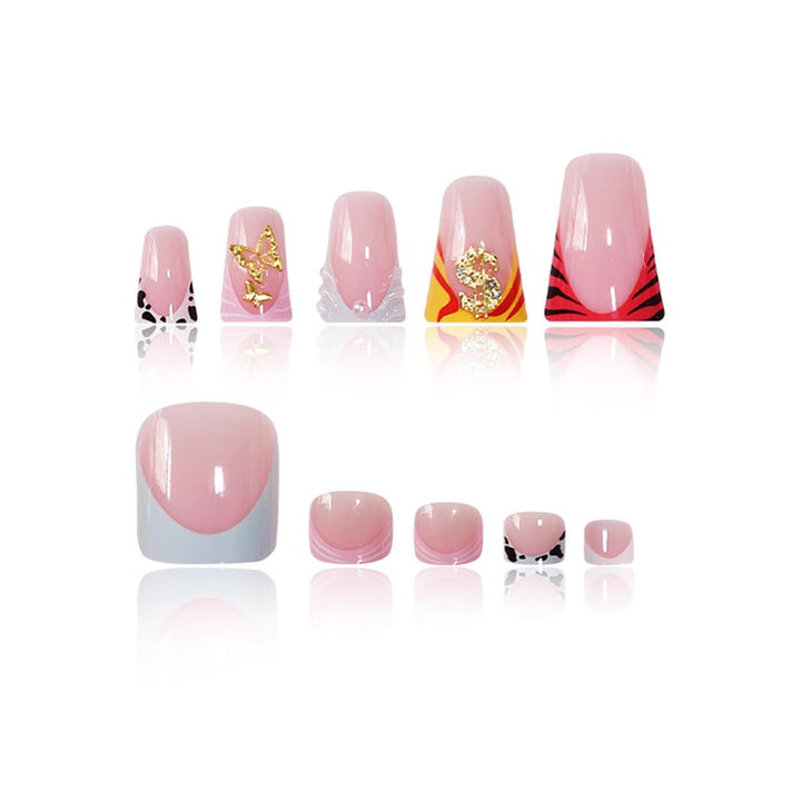 Creative Floral Nail Art Set Bowlift