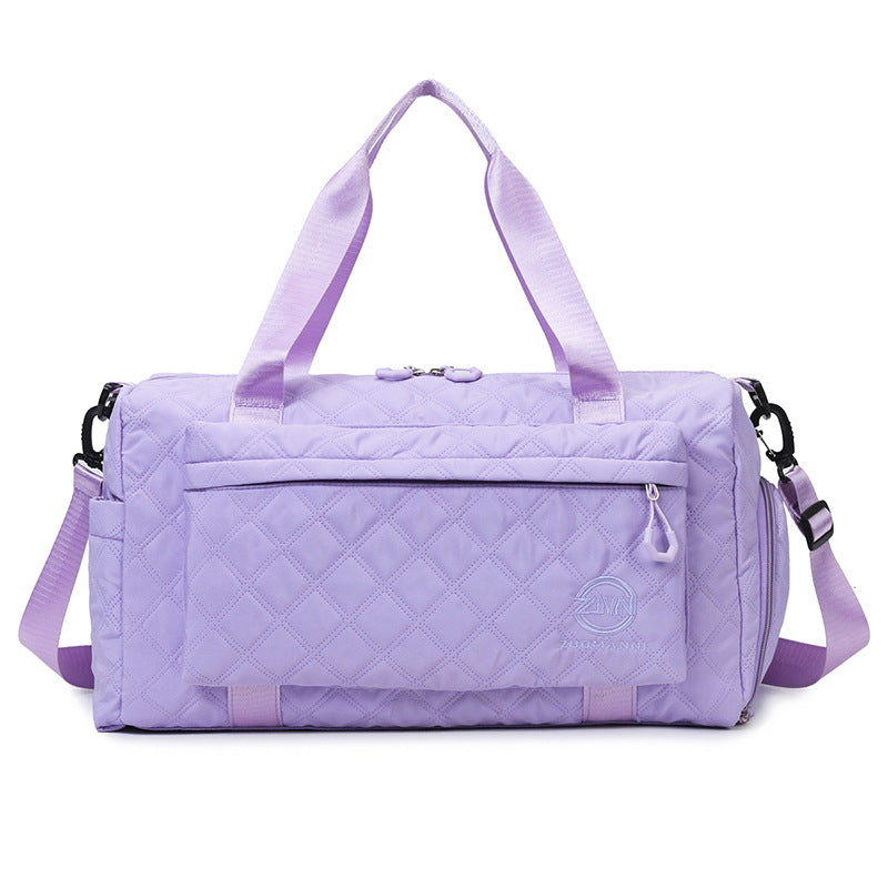 Sporty Weekend Bag With High-Quality Lining Bowlift