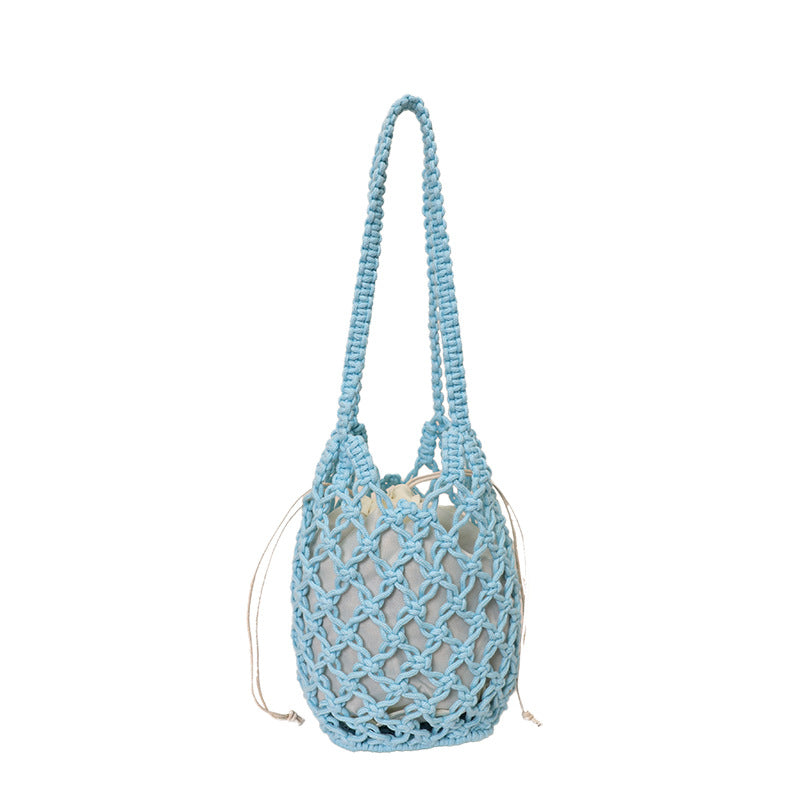 Stylish Macrame Tote Bag Bowlift