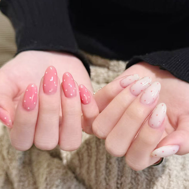 Whimsical Bunny-Themed Press-On Nail Art Set Bowlift