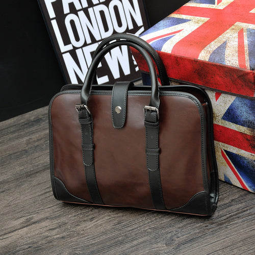 Elegant Laptop Briefcase with Versatile Compartments Bowlift