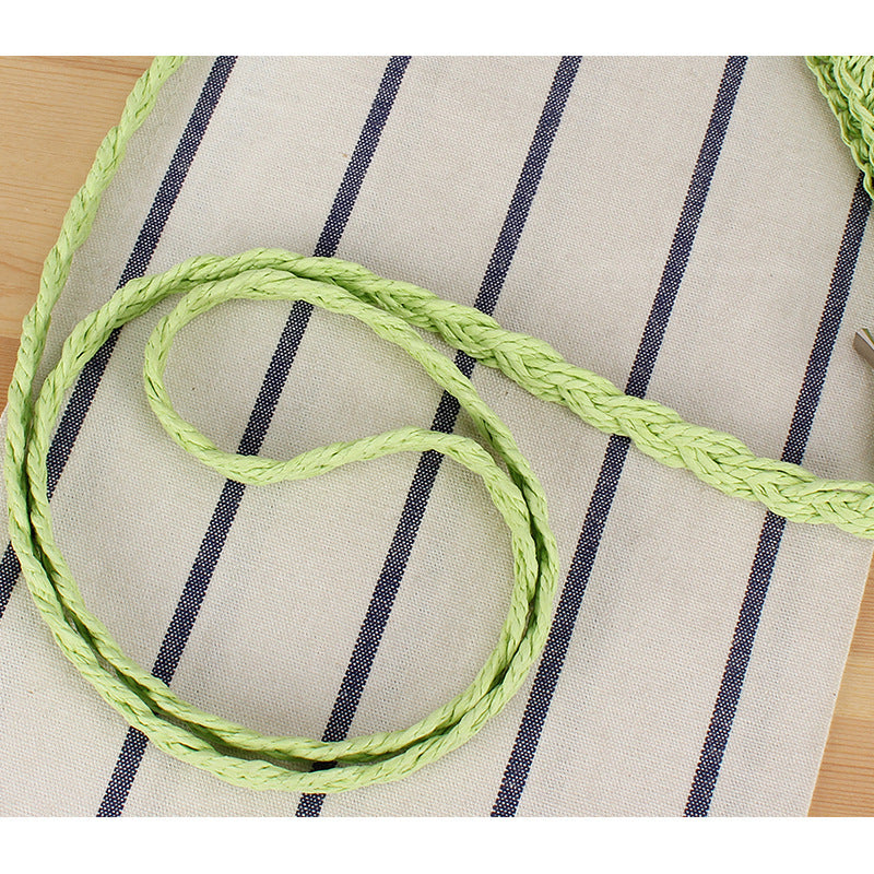 Elegant Shoulder Bag In Minimalist Crochet Design Bowlift