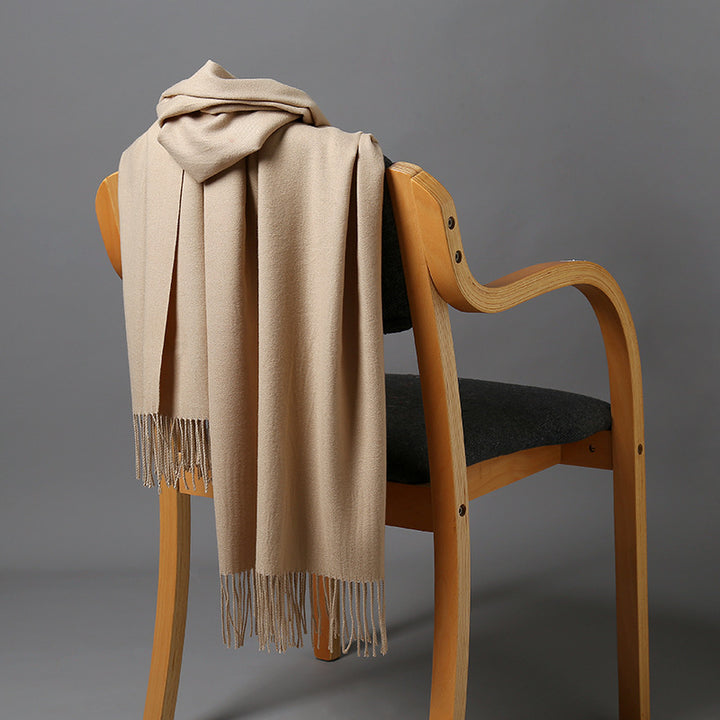 Luxurious Cashmere-Blend Throw Blanket