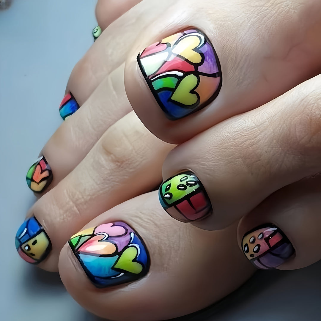 Creative Toenail Art Bowlift