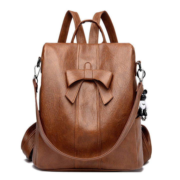 Stylish Bow-Accented Backpack Bowlift