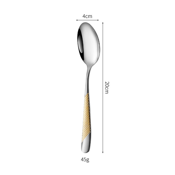 Fine and elegant table knife with non-slip handle Bowlift