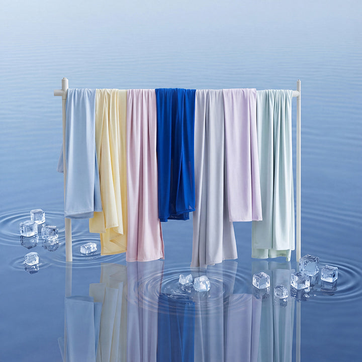 Women's nano silky fitted sheet made of microfiber with elastic all-around rubber and wrinkle-resistant satin look Bowlift