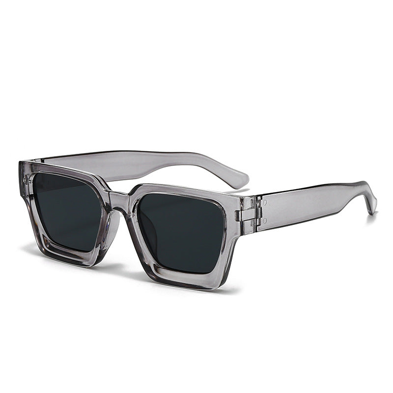 Bold Angular Frame Sunglasses