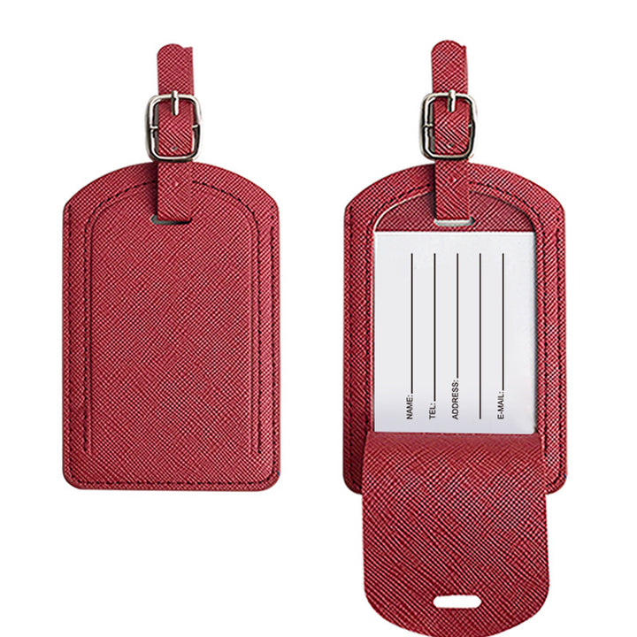 Women Luggage Tag with Sturdy Attachment Strap Bowlift