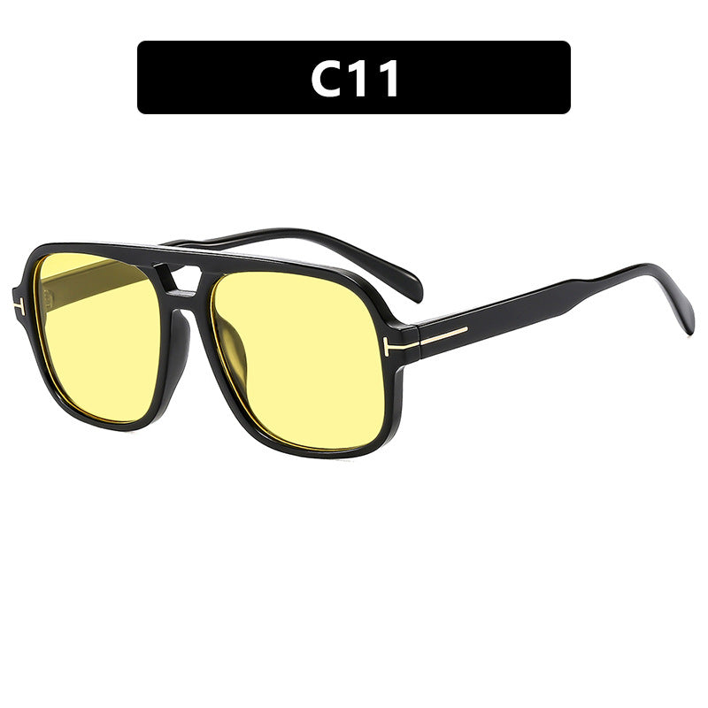 Ladies square designer glasses with delicate frame and modern plastic material Bowlift