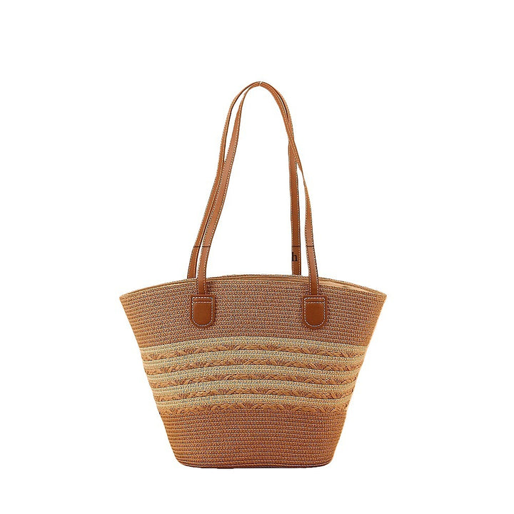 Fan bag with faux leather carrying handles Bowlift