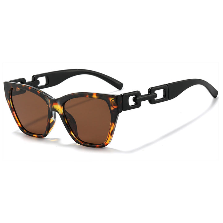 Stylish Geometric Cat Eye Sunglasses