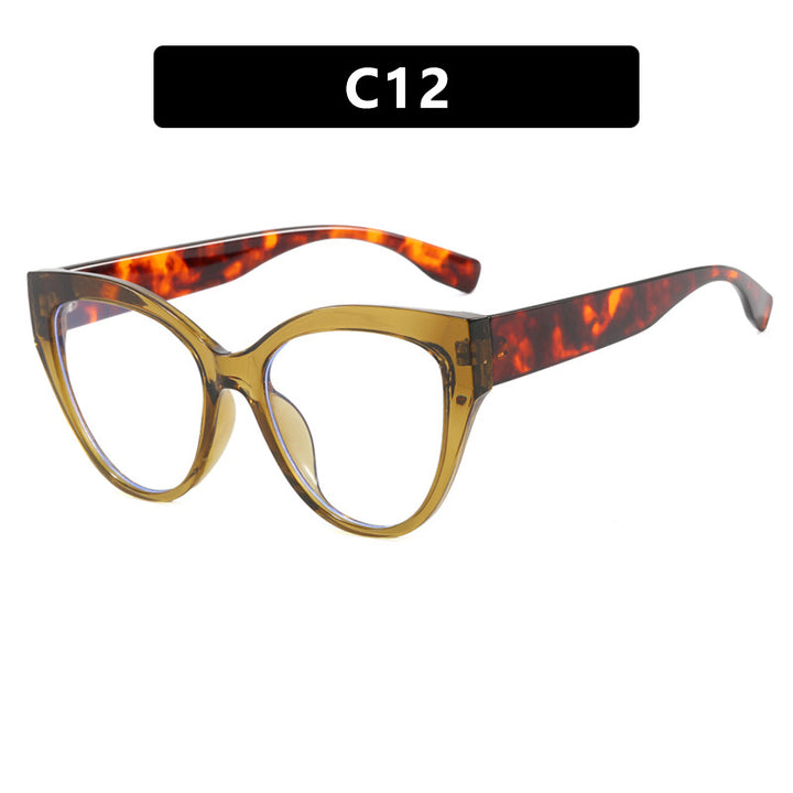 Ladies Cat-Eye Sunglasses with Extravagant Frame and UV Protection Bowlift