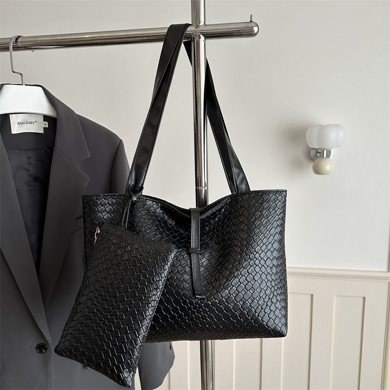 WoElegant Woven Tote Bag Bowlift