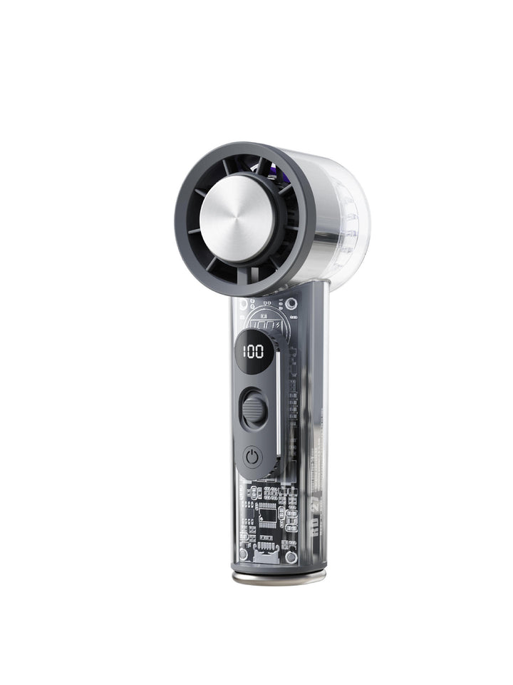 Women Portable Mini Fan with Multifunctional Touchscreen Bowlift