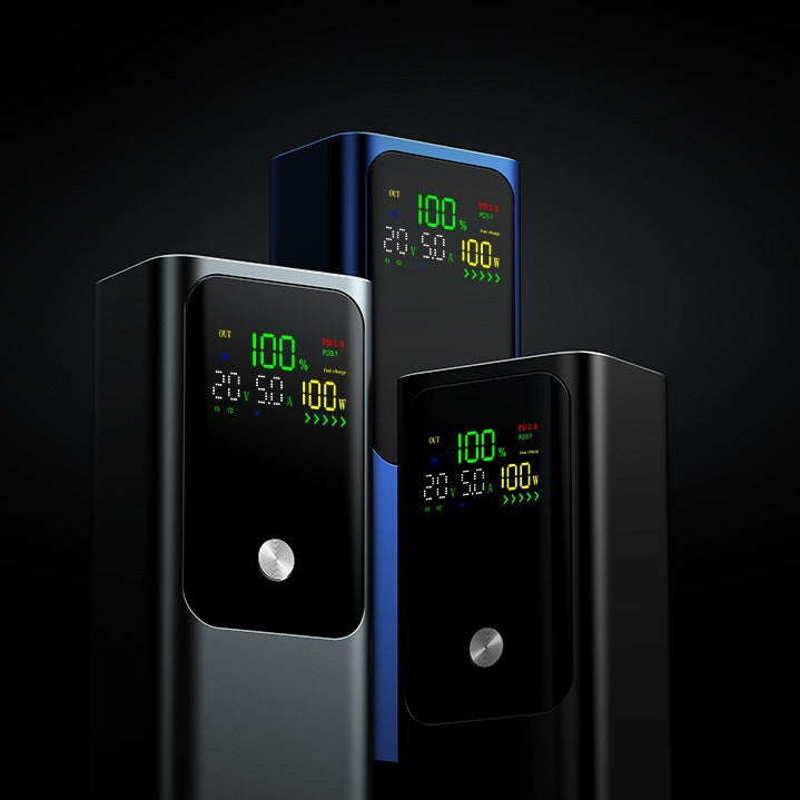 High-performance power bank with LCD display and fast charging function Bowlift