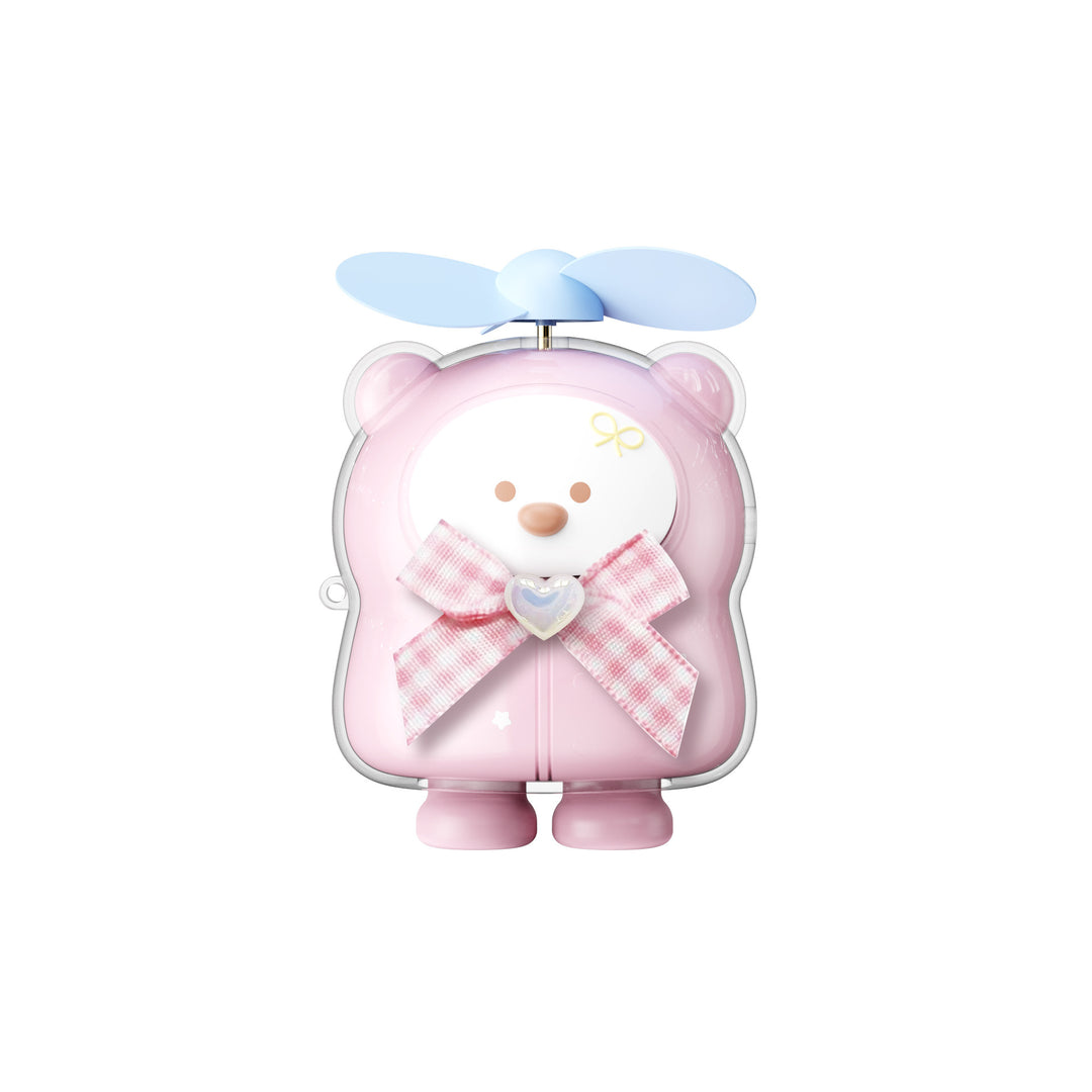 Ladies creative portable mini fan with cat motif Bowlift