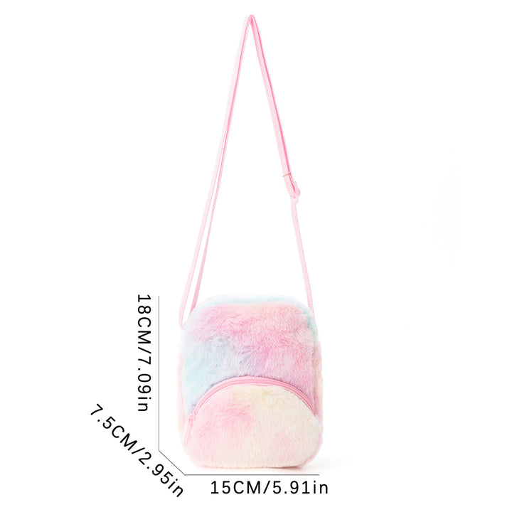 Fluffy shoulder bag with star motif Bowlift