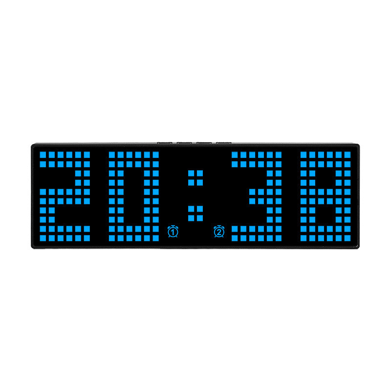 Digital LED alarm clock with color change Bowlift