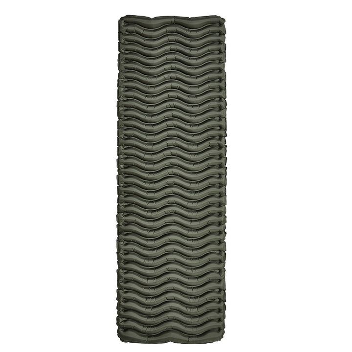 lightweight inflatable camping sleeping pad with wavy air-channel comfort design Bowlift