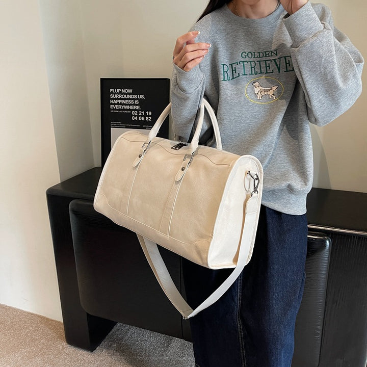 High-quality leather travel bag Bowlift