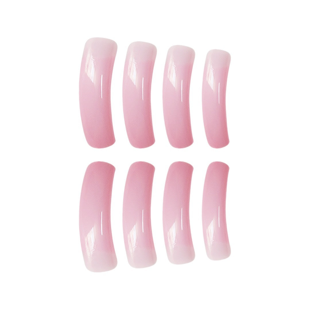 Ombre Acrylic Nail Extensions Bowlift