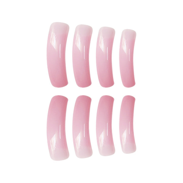 Ombre Acrylic Nail Extensions Bowlift