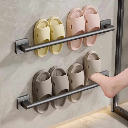 Wall-Mounted Slide-Out Shoe Holder Bowlift