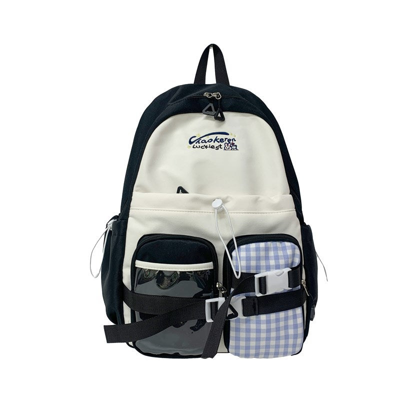 Multi-Functional Zippered Backpack Bowlift