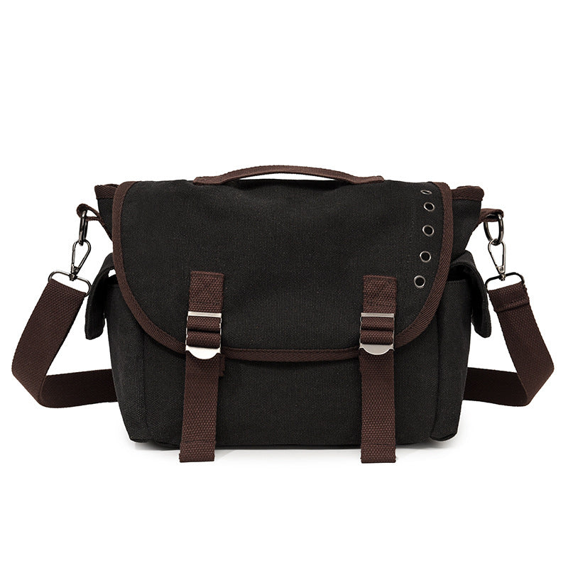 Canvas Crossbody Satchel Bag Bowlift