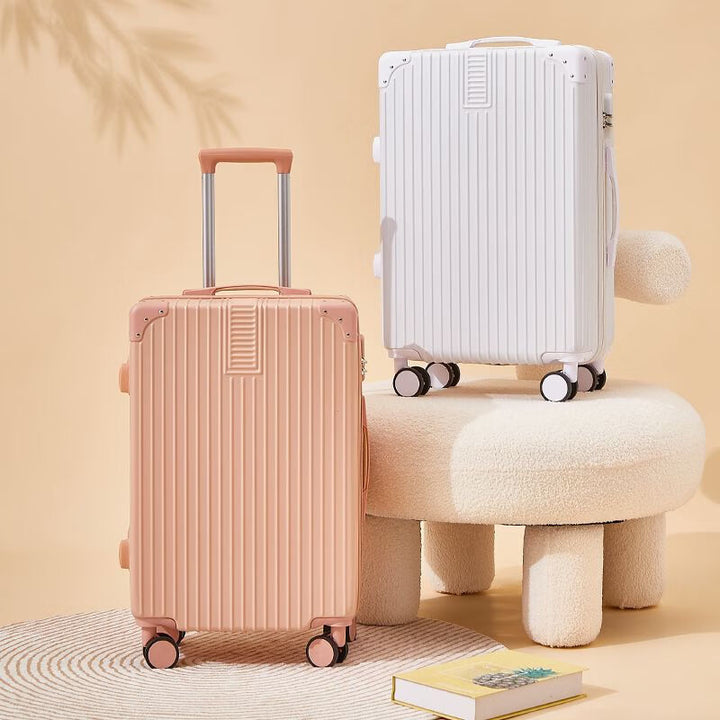 Unisex Durable Expandable Hard-Shell Luggage Bowlift