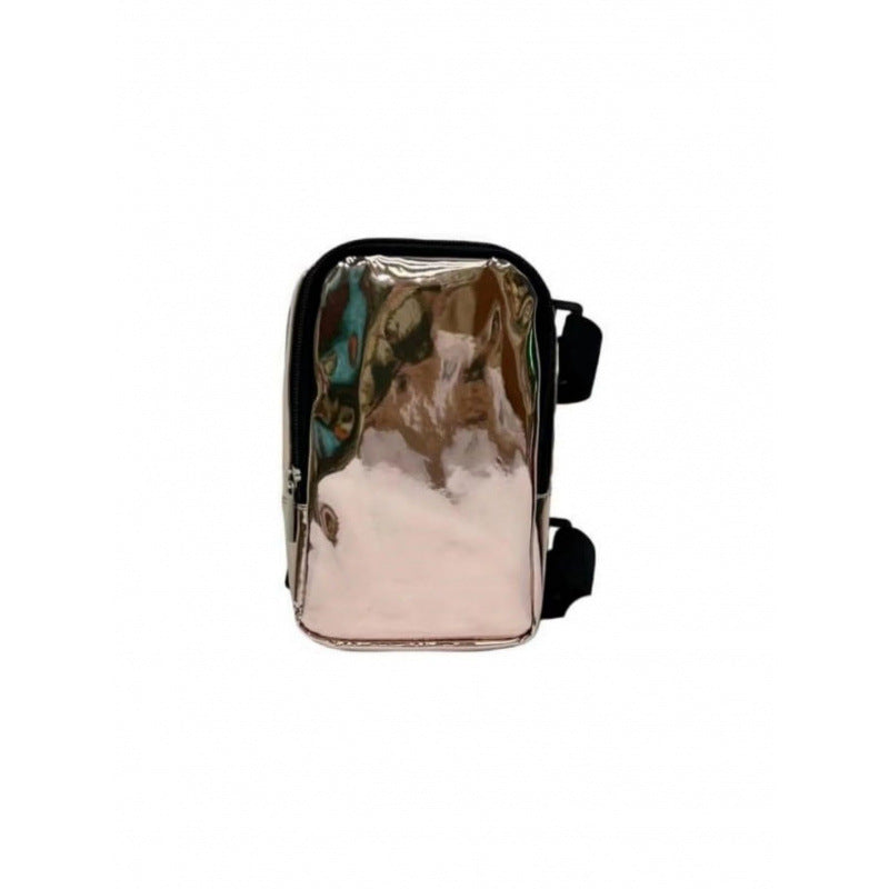 More elegant metallic backpack Bowlift