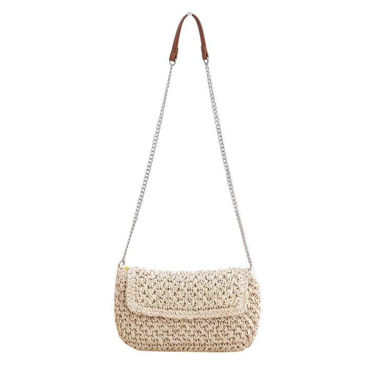 Handmade shoulder bag with metallic accents Bowlift
