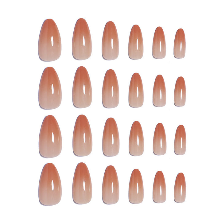 Glossy Stiletto Press-On Nails Bowlift