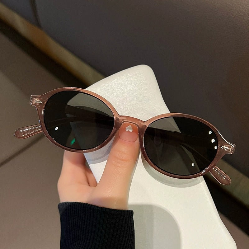 Vintage Oval Frame Sunglasses Bowlift