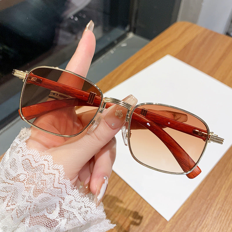 Ladies sunglasses with luxurious wooden frame Bowlift