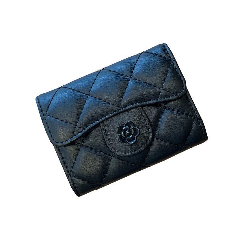Quilted Leather Cardholder Wallet Bowlift