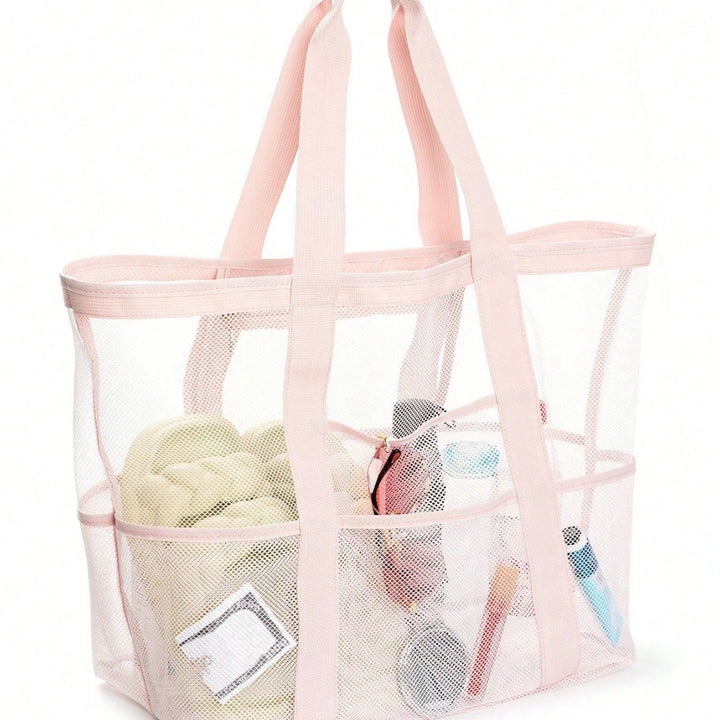 Large Beach Bag Made of Breathable Mesh Material Bowlift