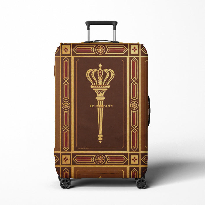 Women's suitcase cover in elegant vintage design Bowlift