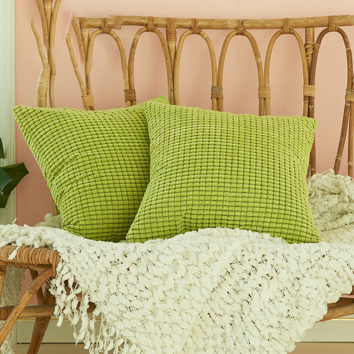 Textured Square Decorative Pillow