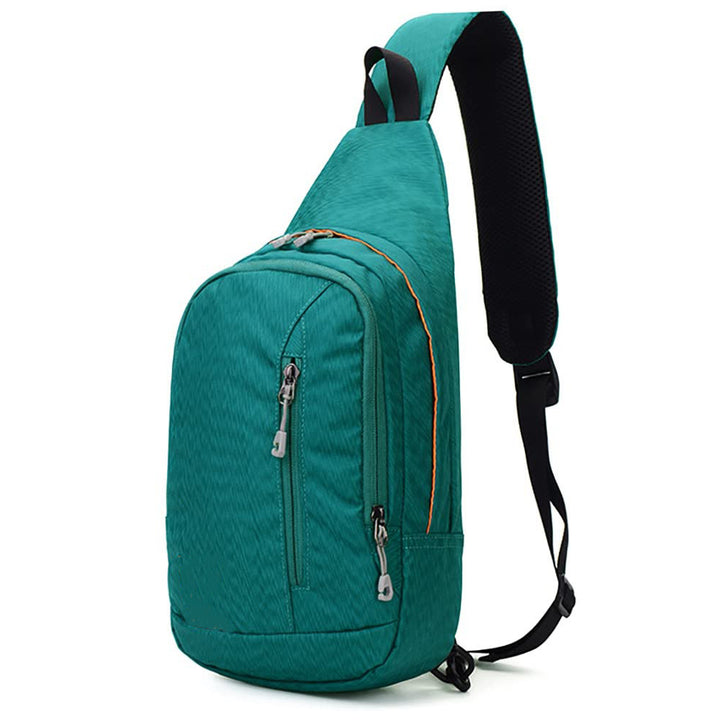 Unisex sling backpack with reflective elements and multiple compartments Bowlift